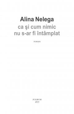 Ca si cum nimic nu s-ar fi intamplat