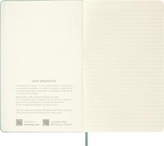 Carnet - Sage Green - Lined, Large, Hardcover