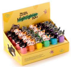Marker evidentiator - Cute Cat (6 culori - pret pe bucata)
