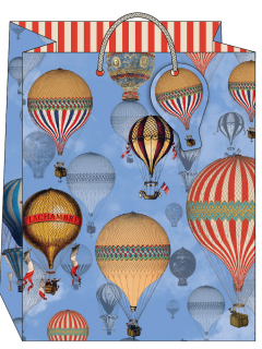 Punga de cadou - Hot Air Balloons - Large