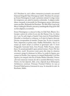 Iubirile lui Hemingway povestite de el insusi