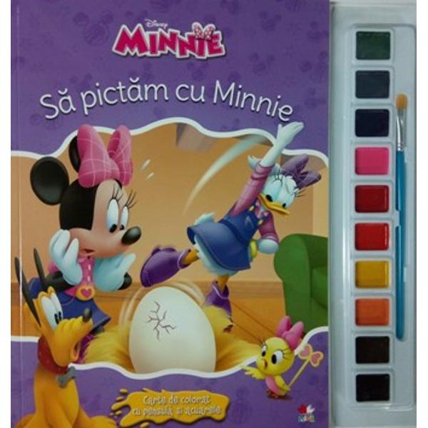 Disney. Minnie. Sa pictam cu Minnie