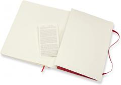 Carnet - Moleskine Classic - X-Large, Soft Cover, Ruled - Scarlet Red