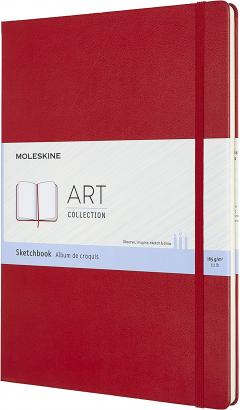 Carnet pentru schite - Moleskine Art - Red