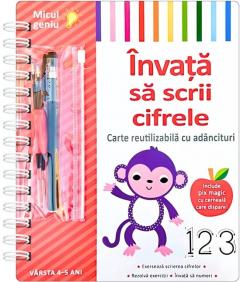 Invata sa scrii cifrele
