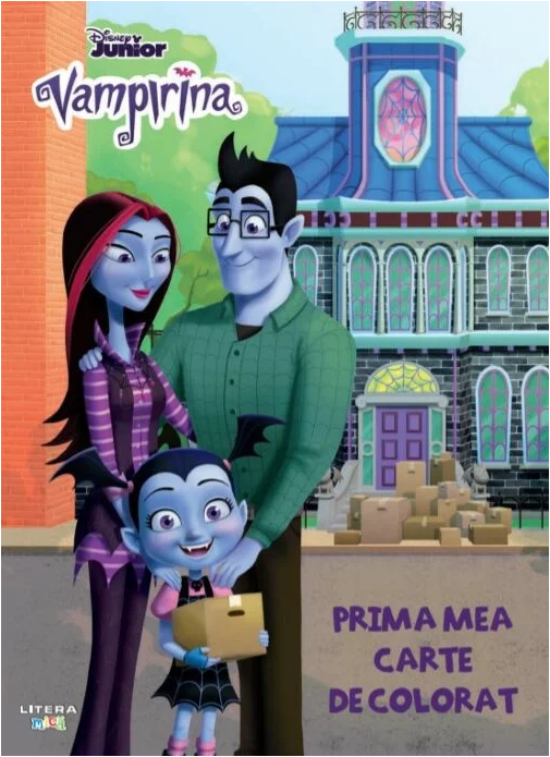 Disney Junior. Vampirina. Prima mea carte de colorat