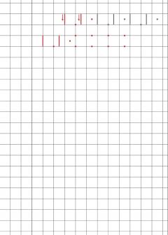 Caiet de scriere. Semne grafice - Matematica - Clasa Pregatitoare