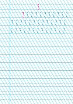 Caiet de scriere. Semne grafice - CLR - Tip I - Clasa I