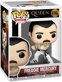 Figurina - Pop! Rocks - Queen - Freddie Mercury (White Singlet)