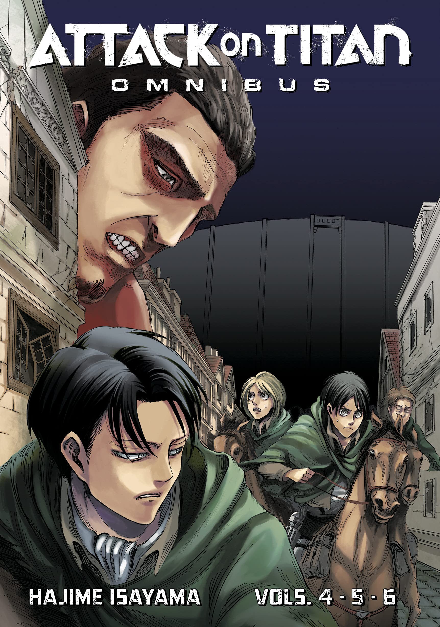 Attack on Titan Omnibus 2 (Volumes 4-6)