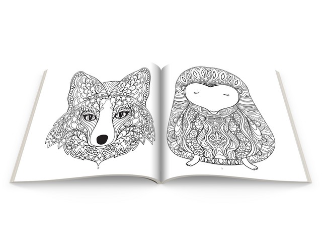 Animale. Carte de colorat ZEN