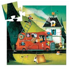 Puzzle - Masina de pompieri