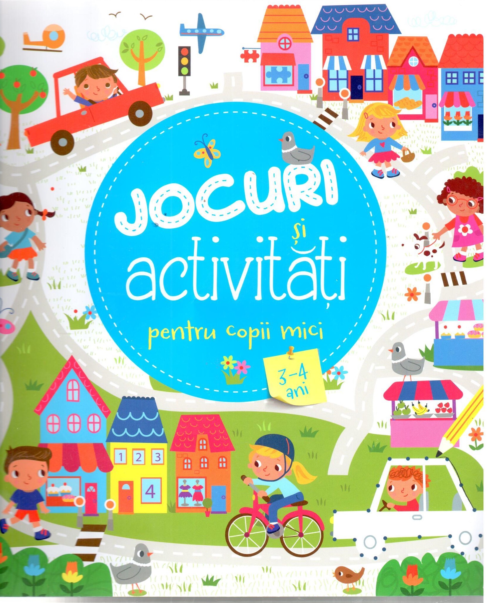 Jocuri si activitati pentru copii mici 3-4 ani
