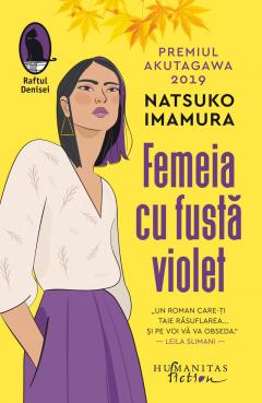 Femeia cu fusta violet