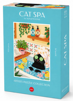 Puzzle 1000 piese - Cat Spa