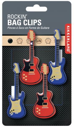 Set 4 cleme pentru pungi - Rockin' Bag Clips