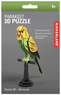 Puzzle 3D - Parakeet