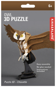 Puzzle 3D - Owl