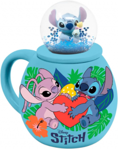 Cana cu capac - Disney - Lilo & Stitch- Snowglobe