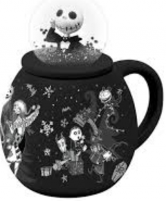 Cana cu capac - The Nightmare Before Christmas - Snowglobe