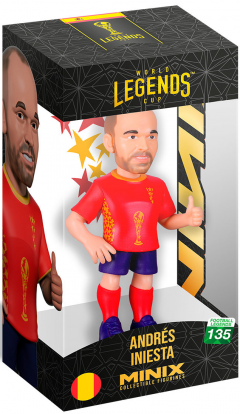 Figurina - World Cup Legends - Iniesta (Spain), 12cm