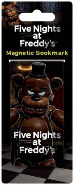 Semn de carte magnetic - Five Nights At Freddy's (Freddy)