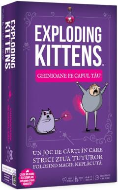 Joc de societate - Exploding Kittens - Ghinioane pe capul tau! (RO)