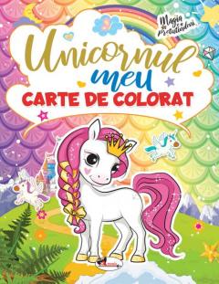 Unicornul meu - carte de colorat