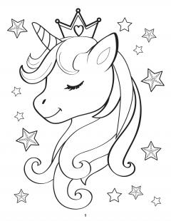 Unicornul meu - carte de colorat