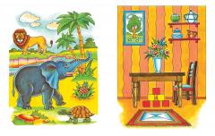 Запомни картинки. Для детеи 3-4 лет