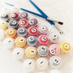 Set pictura pe numere - Ana Frozen, 20x30 cm