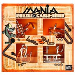 Set de 4 Puzzle-uri 3D - Mania Casse-Tetes - Orange