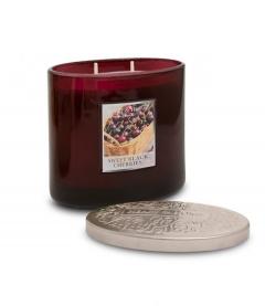 Lumanare parfumata - 2 Wick Ellipse - Sweet Black Cherries