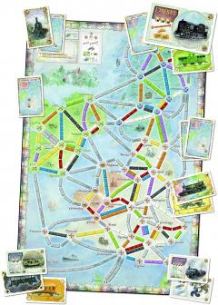 Ticket To Ride - United Kingdom and Pennsylvania