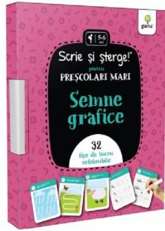 Semne grafice. Prescolari mari