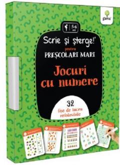 Jocuri cu numere. Prescolari mari