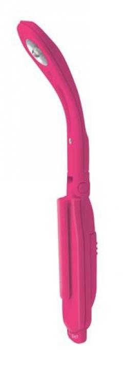 Lampa mini pentru citit - roz