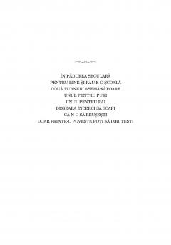 Scoala pentru Bine si Rau