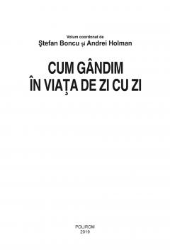 Cum gandim in viata de zi cu zi