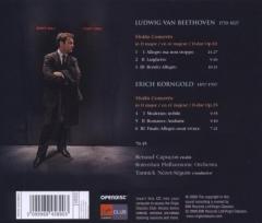 Beethoven Korngold Violin Concertos