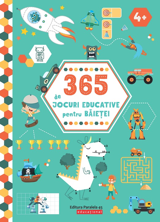365 de jocuri educative pentru baietei