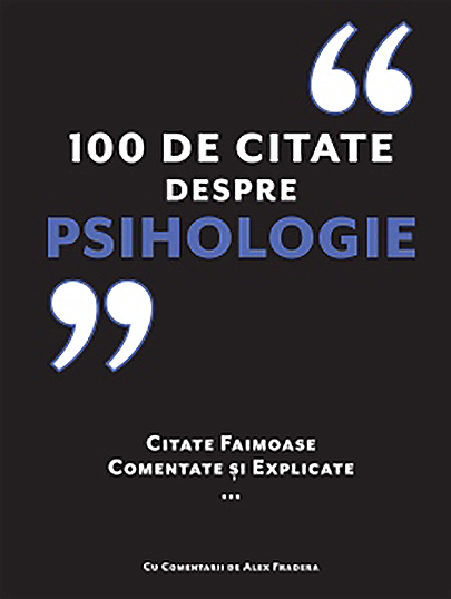 100 de citate despre psihologie