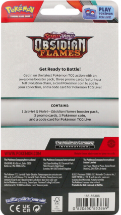 Pokemon TCG - SV03 - Premium Checklane Blister 