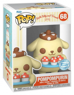 Figurina - Hello Kitty and Friends - Pompompurin with Tray