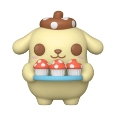 Figurina - Hello Kitty and Friends - Pompompurin with Tray