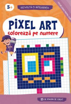 Pixel Art. Coloreaza pe numere 5+