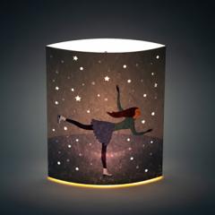 Lampa din hartie Dreamlights - Iceskater