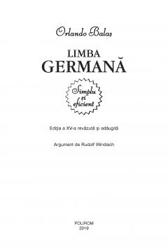 Limba germana. Simplu si eficient