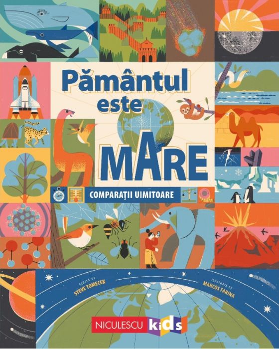 Pamantul este mare. Comparatii uimitoare