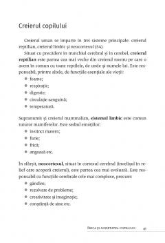 Frica si anxietatea copilului